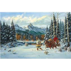 Gerry Metz | b. 1943 | Teton Trappers