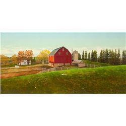 Walt Johnston | b. 1932 | Red Barn