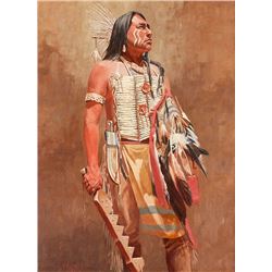Ed Holmes | b. 20th C. | Crow Warrior