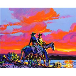 Larry Pirnie | b. 1940 | Evening Pause