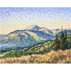 Kim Douglas Wiggins | b. 1960 SAI | Mountain Landscape