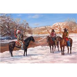 Hubert Wackermann | b. 1945 | Ute & Apache Meeting