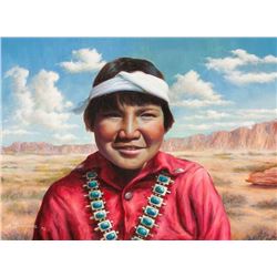 Alfredo Rodriguez | b. 1954 AICA | Portrait of a Boy