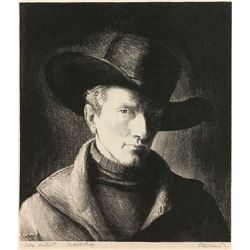 Peter Hurd | 1904 - 1984 NA | Self Portrait