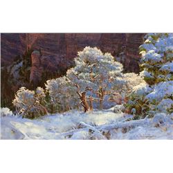 Jim Wilcox | b. 1941 | Trees in Snow