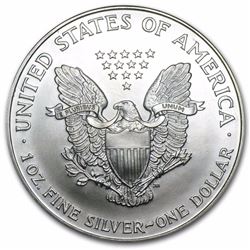 1998 1 oz Silver American Eagle BU