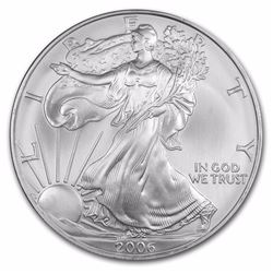 2006 1 oz Silver American Eagle BU