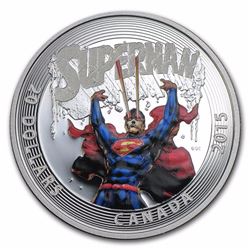 2015 Canada Silver Iconic Superman™ Comic Book Covers (#28)