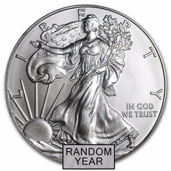 1 oz Silver American Eagle BU (Random Year)