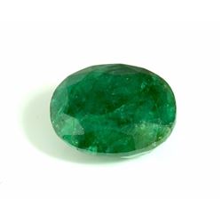 Emerald Loose Gem,Oval cut ,7.71ctw