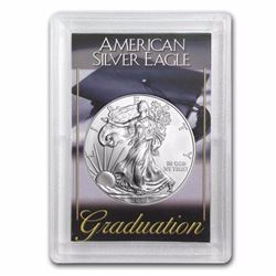 2015 1 oz Silver American Eagle BU (Graduation, Harris Holder)