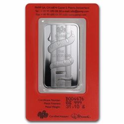 1 oz Silver Bar - Pamp Suisse (Year of the Snake)