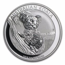2015 Australia 1 oz Silver Koala BU