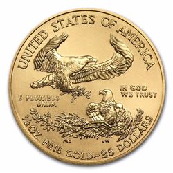 2015 1/2 oz Gold American Eagle BU
