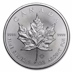 2015 Canada 1 oz Silver Maple Leaf BU