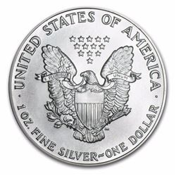 1991  1 oz Silver American Eagle BU