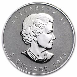 2013 Canada 1 oz Silver Maple Leaf Snake Privy