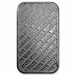 1 oz Silver Bar - Golden State Mint (ISO)