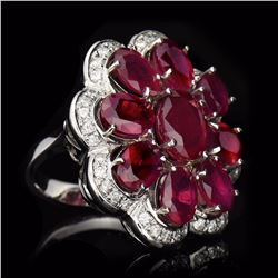 CENTER OVAL SHAPE ENCHANCED & TREATED  RUBY TW: 20.19CTS