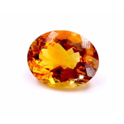 95 ct & up Citrine Oval Shaped Loose Stone