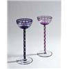 Image 1 : Otto Prutscher, Two flashed glasses,, ca. 1909-1916, manufactured by Neffe, Adolf bei Winterberg ...