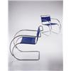 Image 1 : various properties, Ludwig Mies van der Rohe, Pair of Chairs, Model No. MR20, ca. 1928-1931, desi...