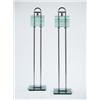 Image 1 : Property of an important, New York Collector, J. Kuykens, Pair of Floor Lamps, ca. 1930, chromed ...