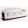 Image 1 : Property from an Important, English Collection, Dominique, Sofa, 1932, rosewood veneer, chromium-...