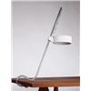 Image 1 : Gino Sarfatti, Desk lamp, ca. 1950s, manufactured by Arteluce, metal and plastic, 43 1/4 in. (110 ..