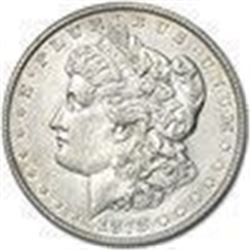 1878 Morgan Dollar 8 Tailfeathers AU