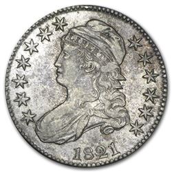 1821 Capped Bust Half Dollar AU-55