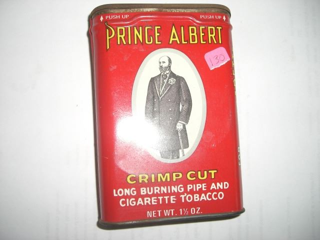 VINTAGE *PRINCE ALBERT* ADVERTISING TOBACCO TIN IS IN GOOD ...