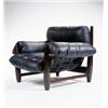 Image 1 : Sergio Rodrigues, "Mole" Armchair, ca. 1958, manufactured by Oca as part of the Tacape line; rose...