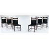 Image 1 : Sergio Rodrigues, Set of Six "Cantu" High-back Chairs, ca. 1959, manufactured by Oca as part of t...