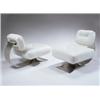Image 1 : Oscar Niemeyer, Pair of Club Chairs, ca. 1970s, in collaboration with Anna Maria Niemeyer; manufa...