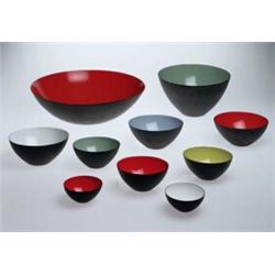 Property of Dr. Joseph Stokes, Herbert Krenchel, Group of Ten "Krenit" Bowls,, ca. 1950s, designe...