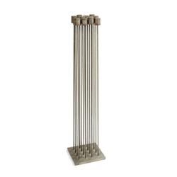 Harry Bertoia, Sounding sculpture, ca. 1960, beryllium copper and bronze, 45 1/2 in. (115.5 cm) hi..