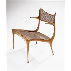 Dan Johnson, prototype Gazelle Lounge Chair, model no. 30W, ca. 1957, manufactured by Dan Johns...