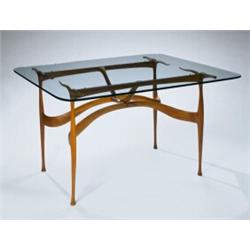 Dan Johnson, "Gazelle" Dining Table,, model no. 33w, ca. 1956-1960, manufactured by Dan Johnson S...