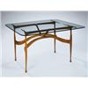 Image 1 : Dan Johnson, "Gazelle" Dining Table,, model no. 33w, ca. 1956-1960, manufactured by Dan Johnson S...
