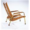 Image 1 : Jean Prouvé, "Visiteur" Armchair, ca. 1950s, manufactured by Les Ateliers Jean Prouvé; painted tu...