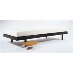 Jean Prouvé, "Antony" Daybed from the Cité Universitaire, ca. 1954, manufactured by Les Ateliers ...