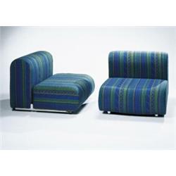 Kazuhide Takahama, Pair of "Suzanne" Chairs, ca. 1968, designed 1965, manufactured by Gavina reta...