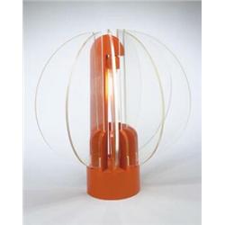 Various Properties, Gae Aulenti, "King Sun" Lamp, ca. 1967, manufactured by Kartell; plastic and ...