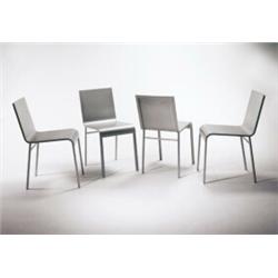 Property from, a Private Boston Collection, Maarten van Severen, Set of Four "No. 2" Chairs, 1998...