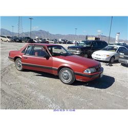 1989 - FORD MUSTANG