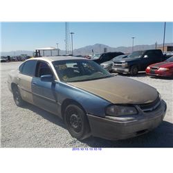 2004 - CHEVROLET IMPALA//REBUILT SALVAGE