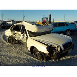 2004 - HYUNDAI SONATA//REBUILT SALVAGE