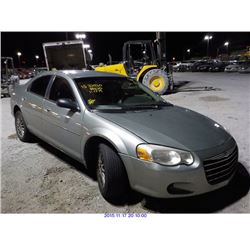 2005 - CHRYSLER SEBRING//REBUILT SALVAGE