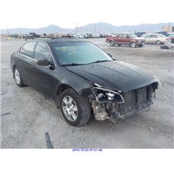 2006 - NISSAN ALTIMA//REBUILT SALVAGE